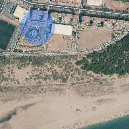 Apartamento primera línea de playa Isla Cristina Urbanización Zarati Exterior foto